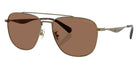 Coach HC7172 CW404 933373 59 - Antique Gold / Brown Solid #id:hc7172933373_s:102105