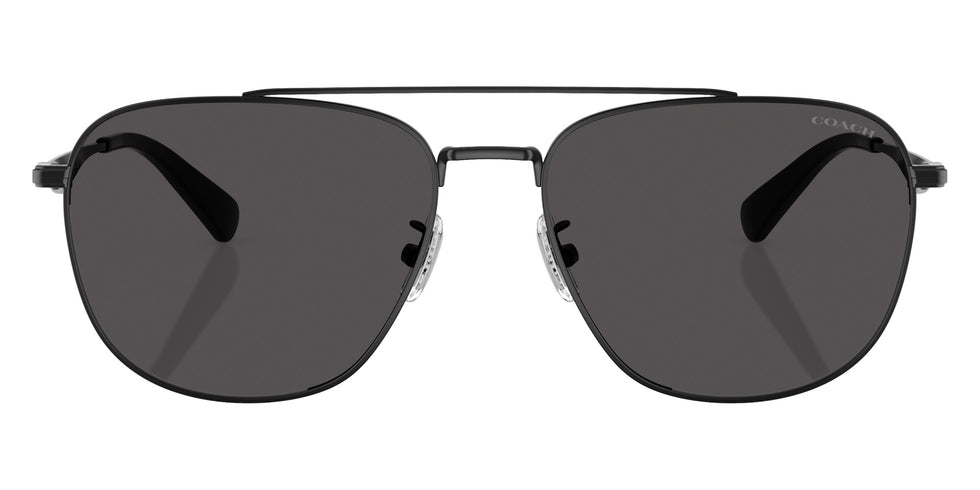 Coach HC7172 CW404 939387 59 - Satin Black / Gray Solid #id:hc7172939387_s:104100