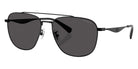 Coach HC7172 CW404 939387 59 - Satin Black / Gray Solid #id:hc7172939387_s:104105