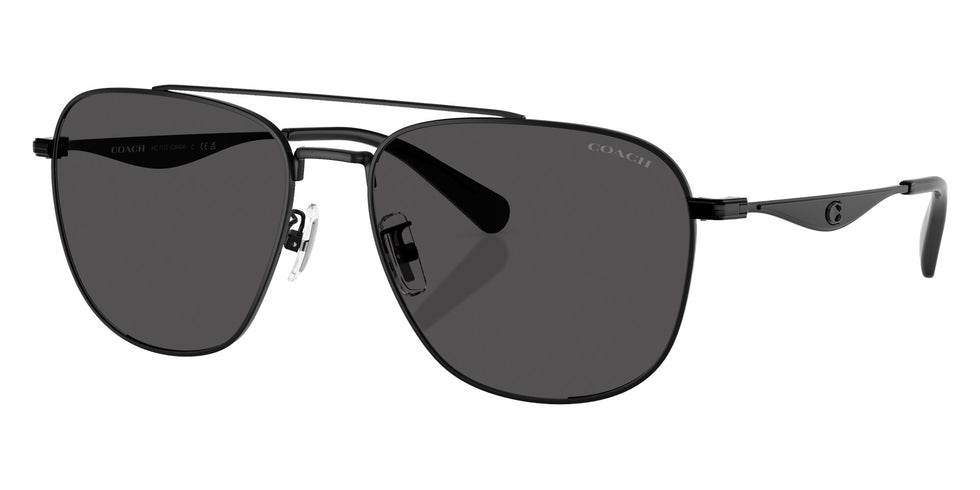 Coach HC7172 CW404 939387 59 - Satin Black / Gray Solid #id:hc7172939387_s:104105