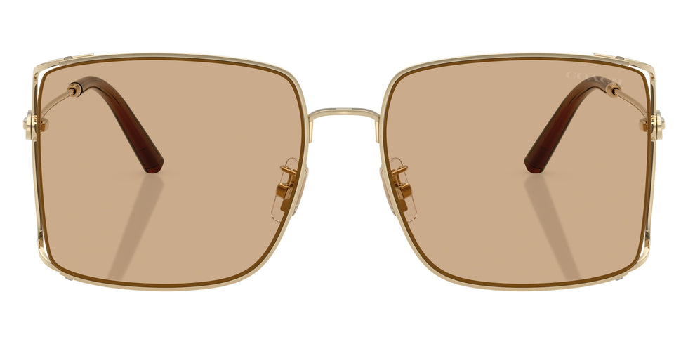 Coach HC7174D CW429 90058 59 - Shiny Light Gold / Yellow Solid #id:hc7174d90058_s:104100