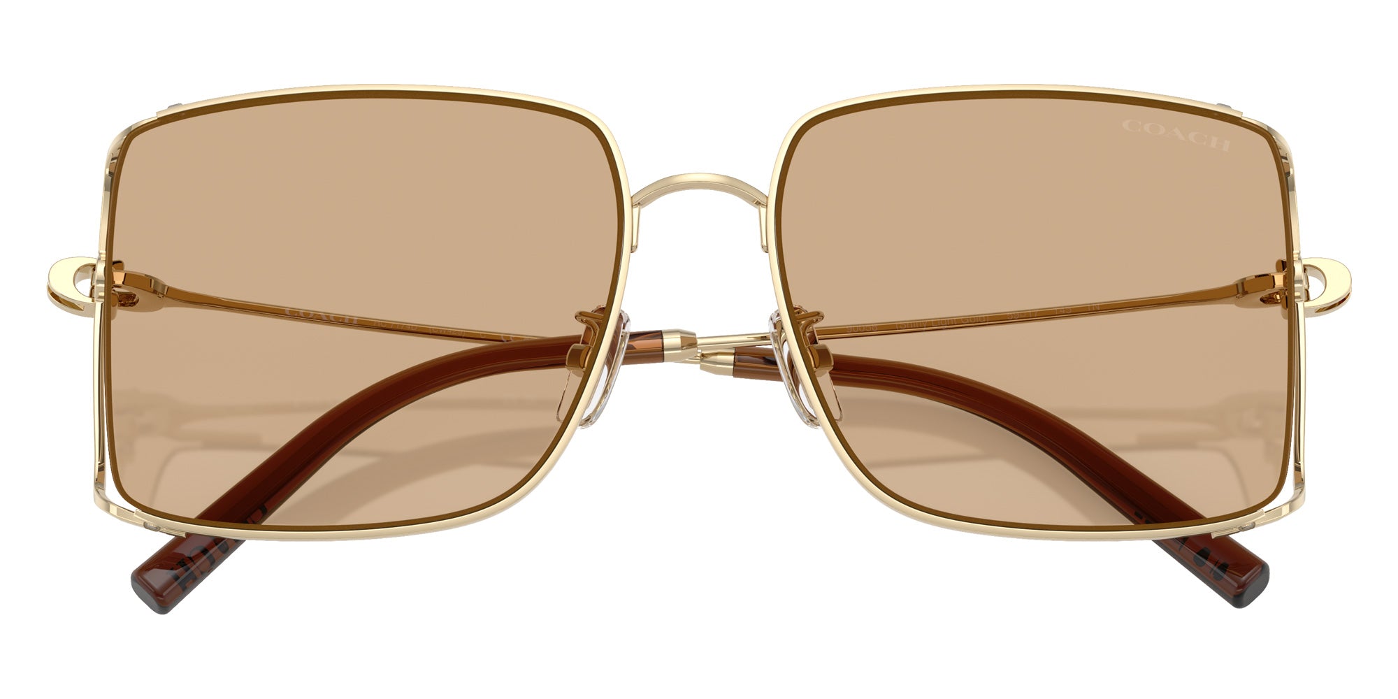 Coach HC7174D CW429 90058 59 - Shiny Light Gold / Yellow Solid #id:hc7174d90058_s:104120