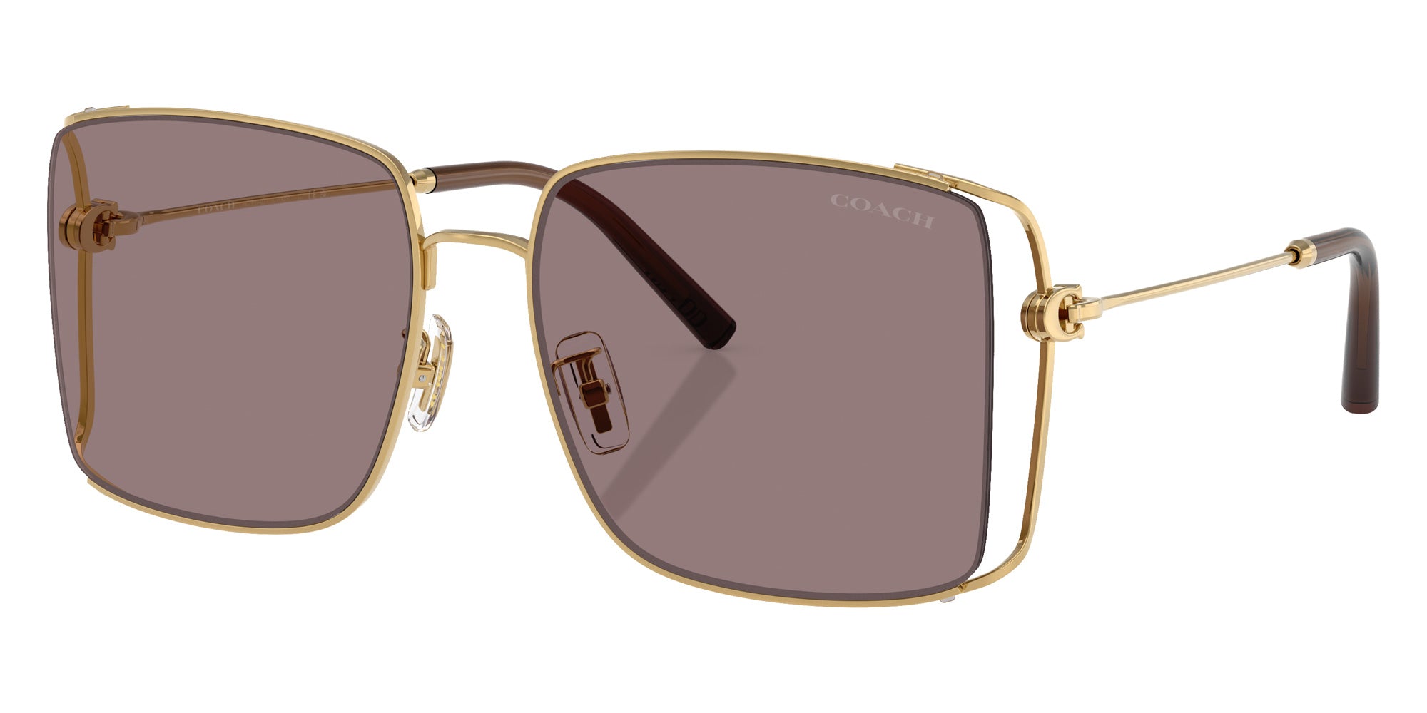 Coach HC7174D CW429 94417N 59 - Shiny Gold / Mauve Solid #id:hc7174d94417n_s:110105