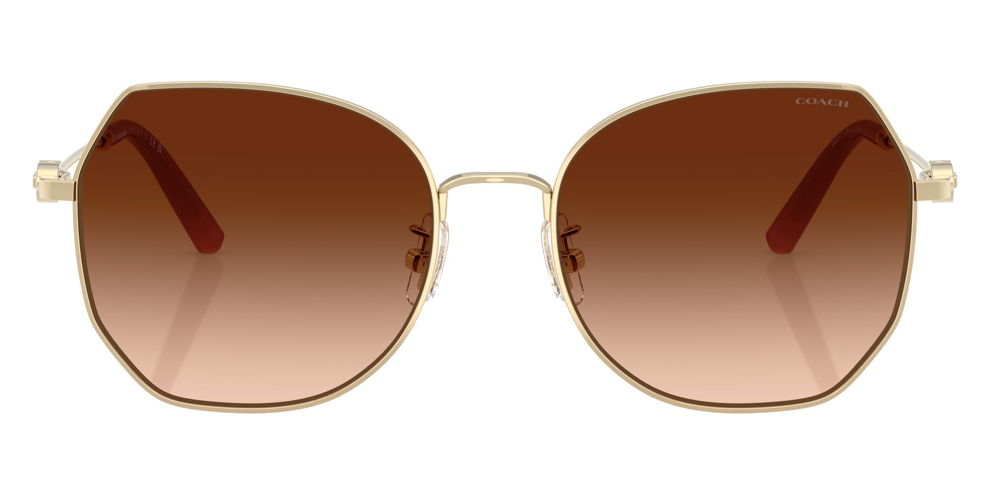 Coach HC7175 CAD79 900574 56 - Shiny Light Gold / Brown Gradient #id:hc7175900574_s:102100