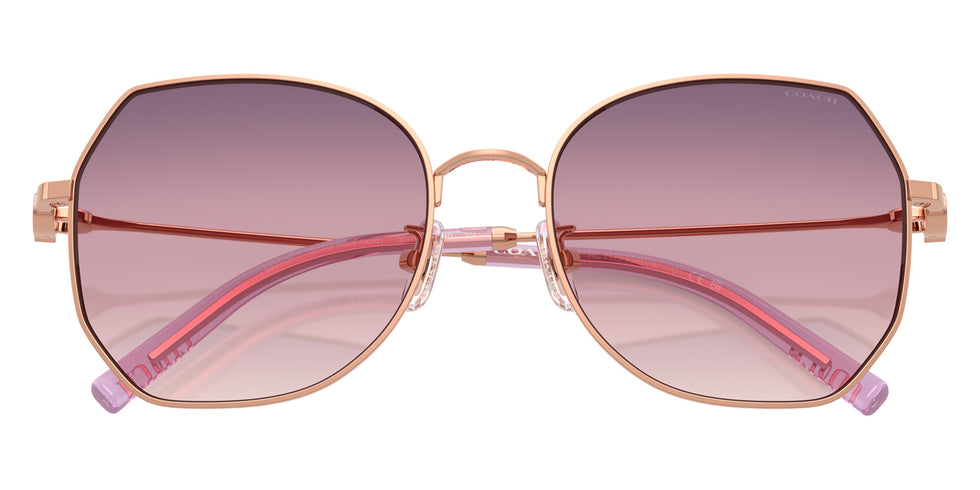 Coach HC7175 CAD79 9331U6 56 - Shiny Rose Gold / Purple Blue Gradient #id:hc71759331u6_s:106120