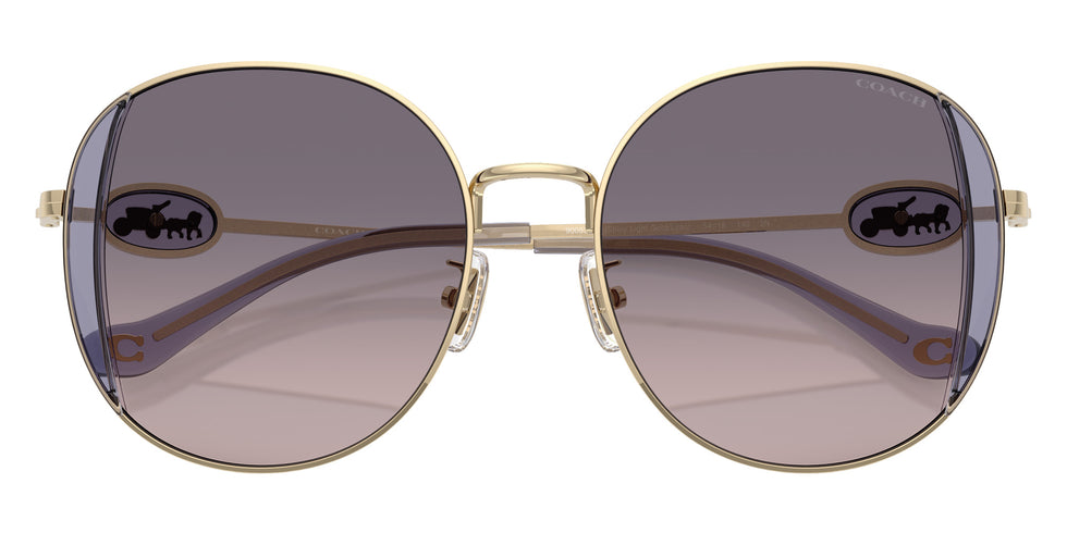 Coach HC7176B CAD73 900536 54 - Shiny Light Gold/Lilac / Lilac Peach Gradient #id:hc7176b900536_s:100120