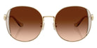 Coach HC7176B CAD73 900574 54 - Shiny Light Gold/Fawn / Brown Gradient #id:hc7176b900574_s:104100
