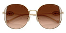 Coach HC7176B CAD73 900574 54 - Shiny Light Gold/Fawn / Brown Gradient #id:hc7176b900574_s:104120