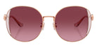 Coach HC7176B CAD73 93318H 54 - Shiny Rose Gold/Rose / Berry Gradient #id:hc7176b93318h_s:106100