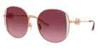 Coach HC7176B CAD73 93318H 54 - Shiny Rose Gold/Rose / Berry Gradient #id:hc7176b93318h_s:106105