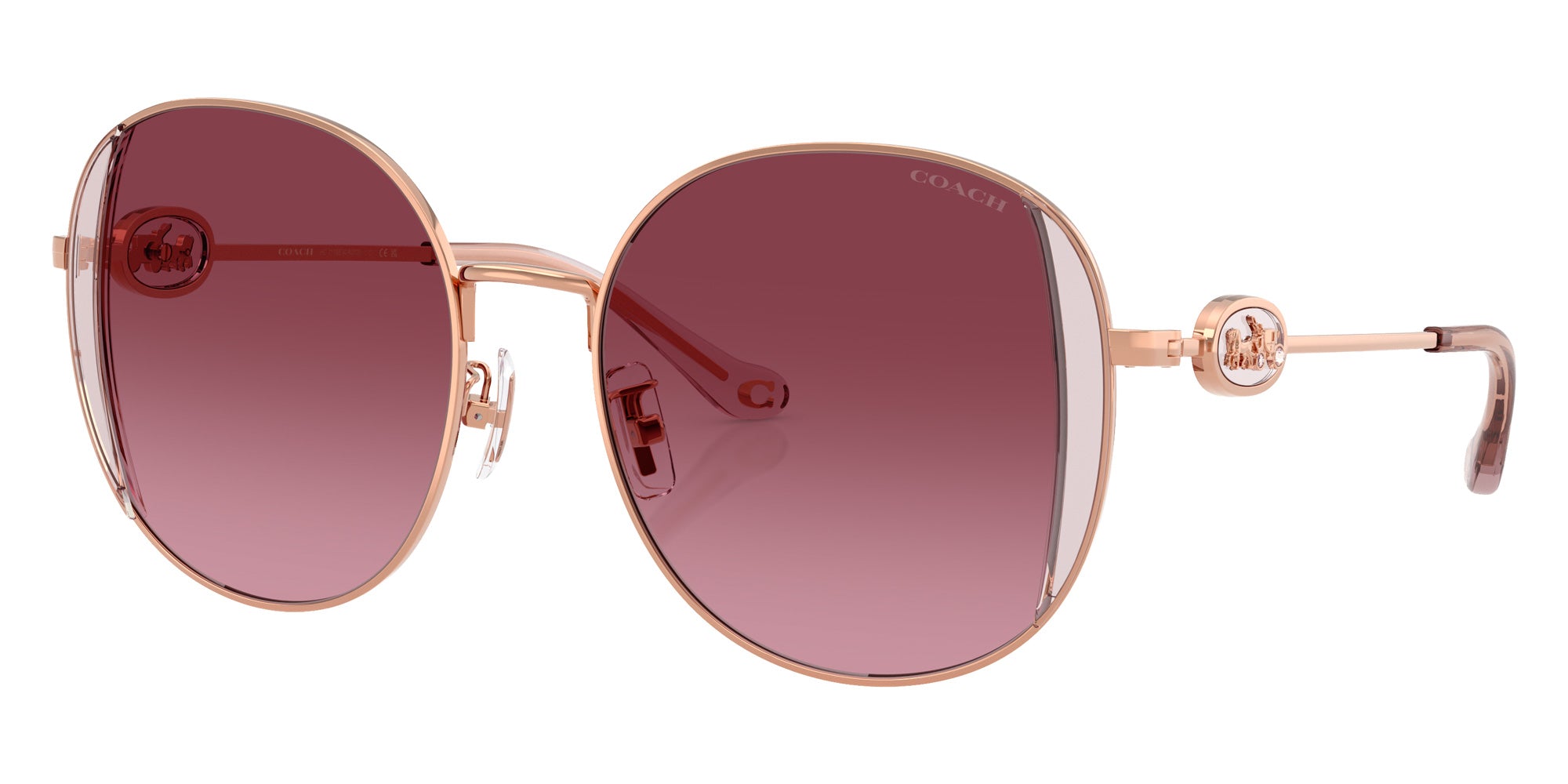 Coach HC7176B CAD73 93318H 54 - Shiny Rose Gold/Rose / Berry Gradient #id:hc7176b93318h_s:106105