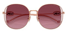 Coach HC7176B CAD73 93318H 54 - Shiny Rose Gold/Rose / Berry Gradient #id:hc7176b93318h_s:106120