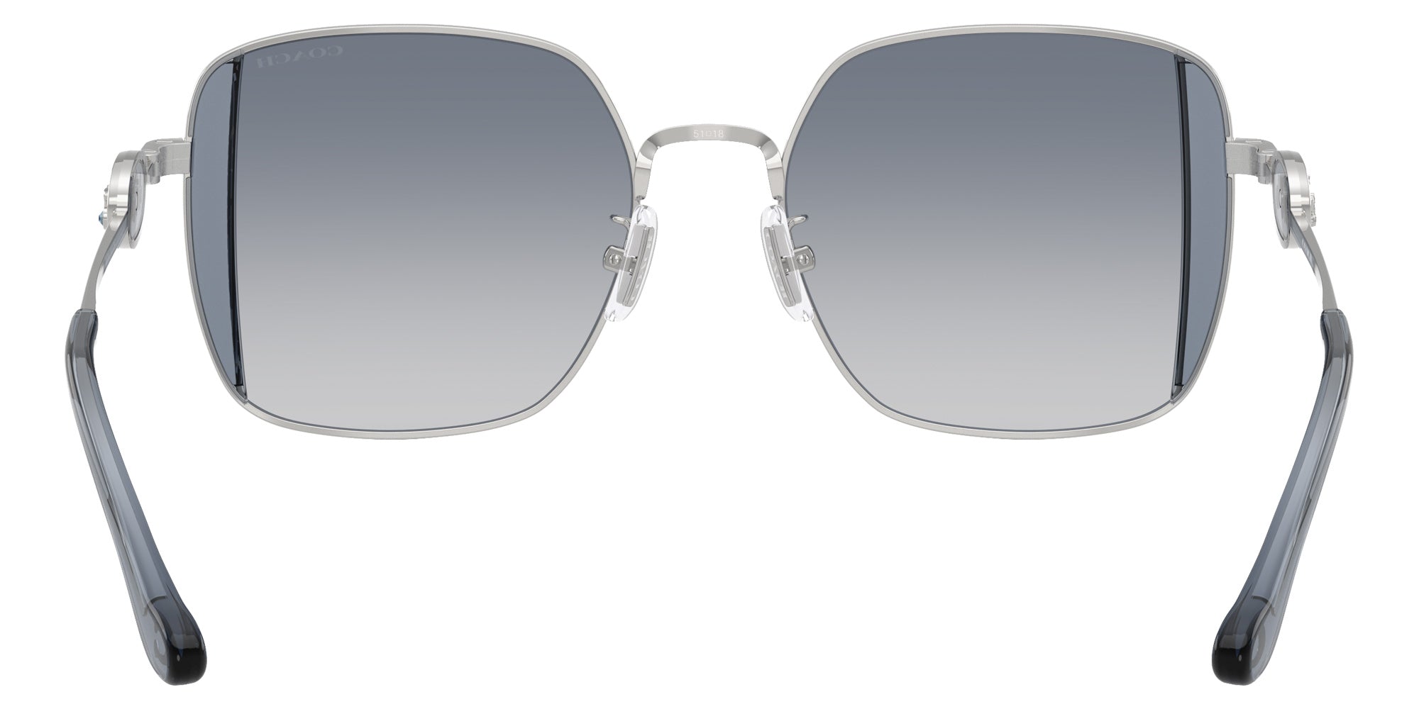 Coach HC7177B CAD72 900135 51 - Shiny Silver/Blue / Blue Gradient #id:hc7177b900135_s:100115