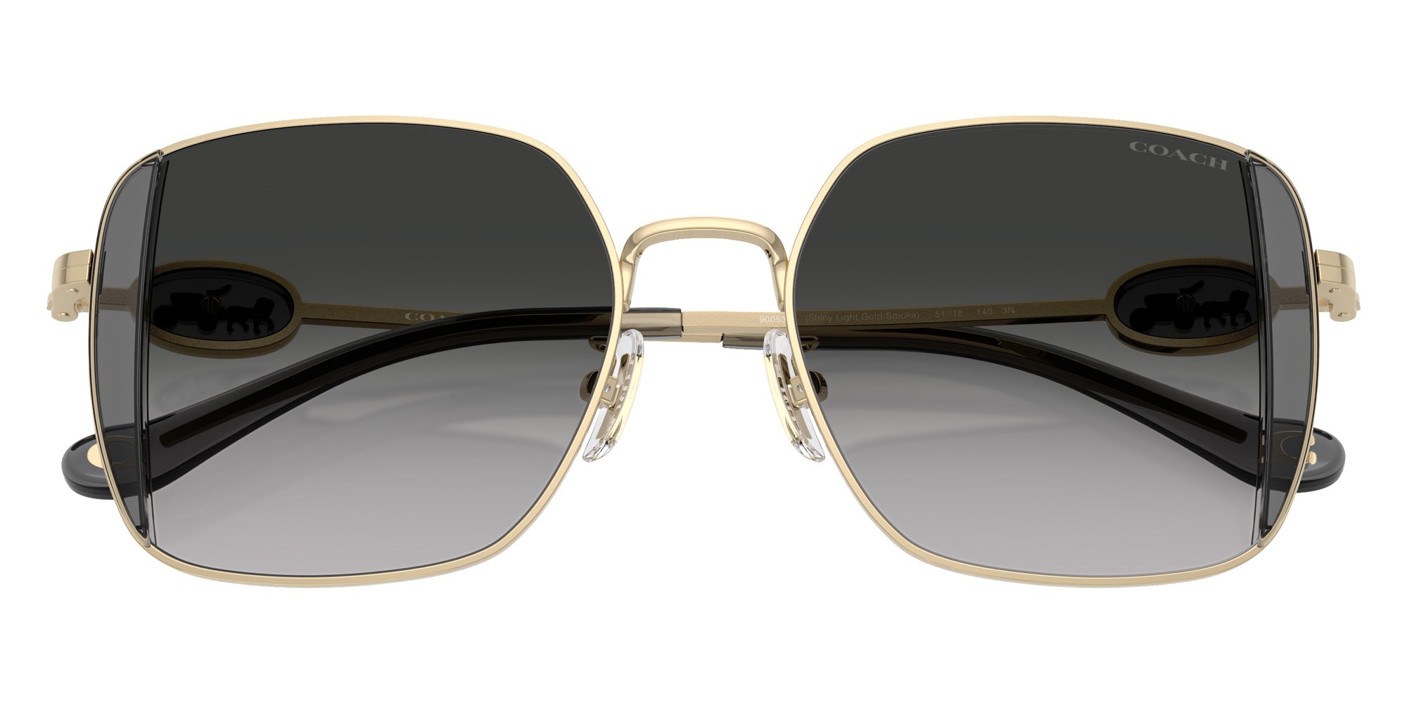 Coach HC7177B CAD72 90053C 51 - Shiny Light Gold/Smoke / Gray Gradient #id:hc7177b90053c_s:102120