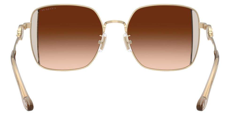 Coach HC7177B CAD72 900574 51 - Shiny Light Gold/Fawn / Brown Gradient #id:hc7177b900574_s:104115