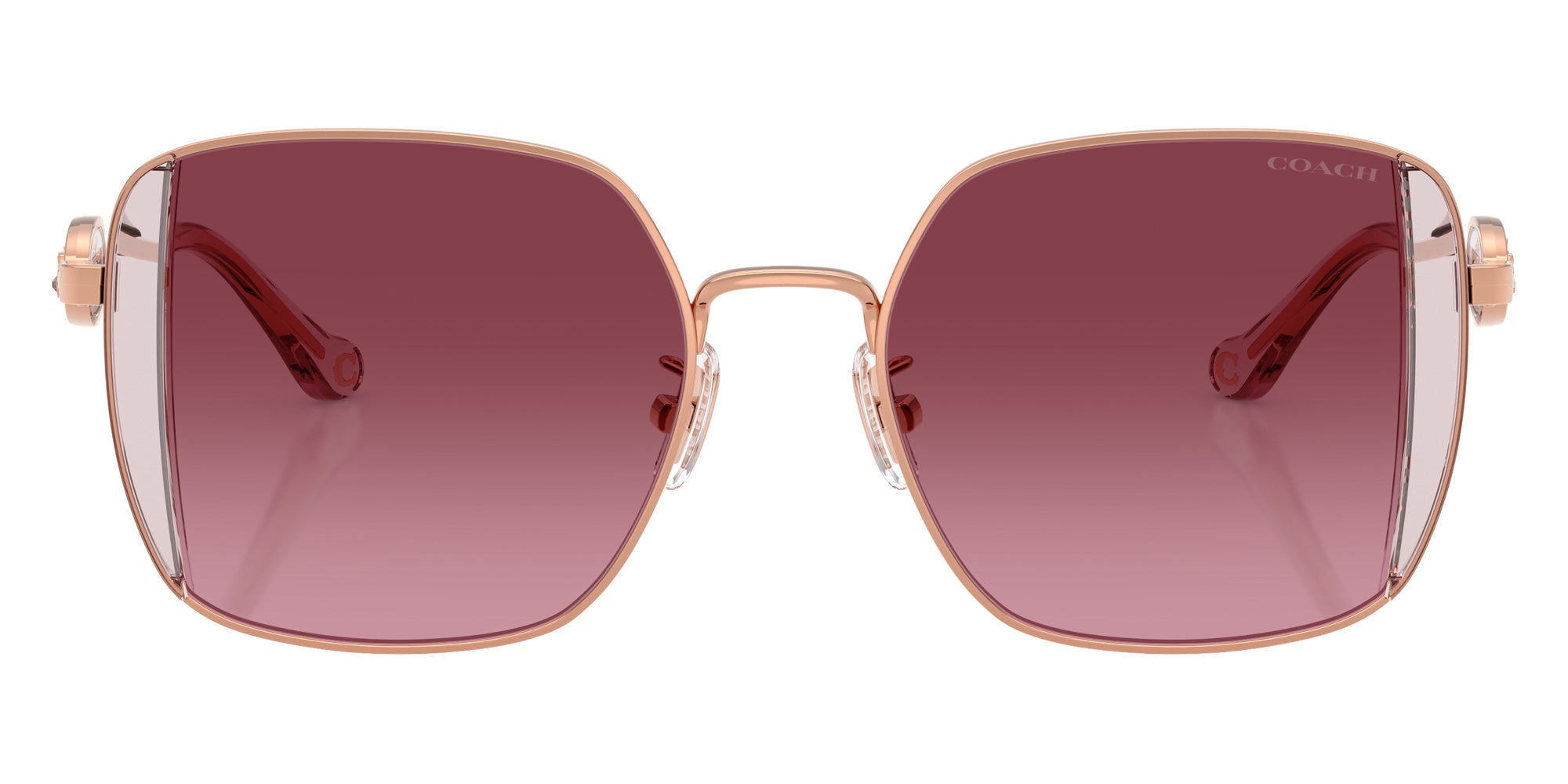 Coach HC7177B CAD72 93318H 51 - Shiny Rose Gold/Rose / Berry Gradient #id:hc7177b93318h_s:106100