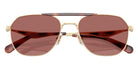 Coach HC7178 CAE80 90050H 57 - Satin Light Gold/Caramel / Wine Solid #id:hc717890050h_s:102120