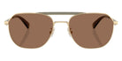 Coach HC7178 CAE80 900573 57 - Satin Light Gold/Olive Green / Brown Solid #id:hc7178900573_s:104100