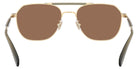 Coach HC7178 CAE80 900573 57 - Satin Light Gold/Olive Green / Brown Solid #id:hc7178900573_s:104115