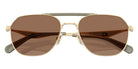 Coach HC7178 CAE80 900573 57 - Satin Light Gold/Olive Green / Brown Solid #id:hc7178900573_s:104120