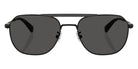 Coach HC7178 CAE80 939387 57 - Satin Black/Black / Gray Solid #id:hc7178939387_s:106100