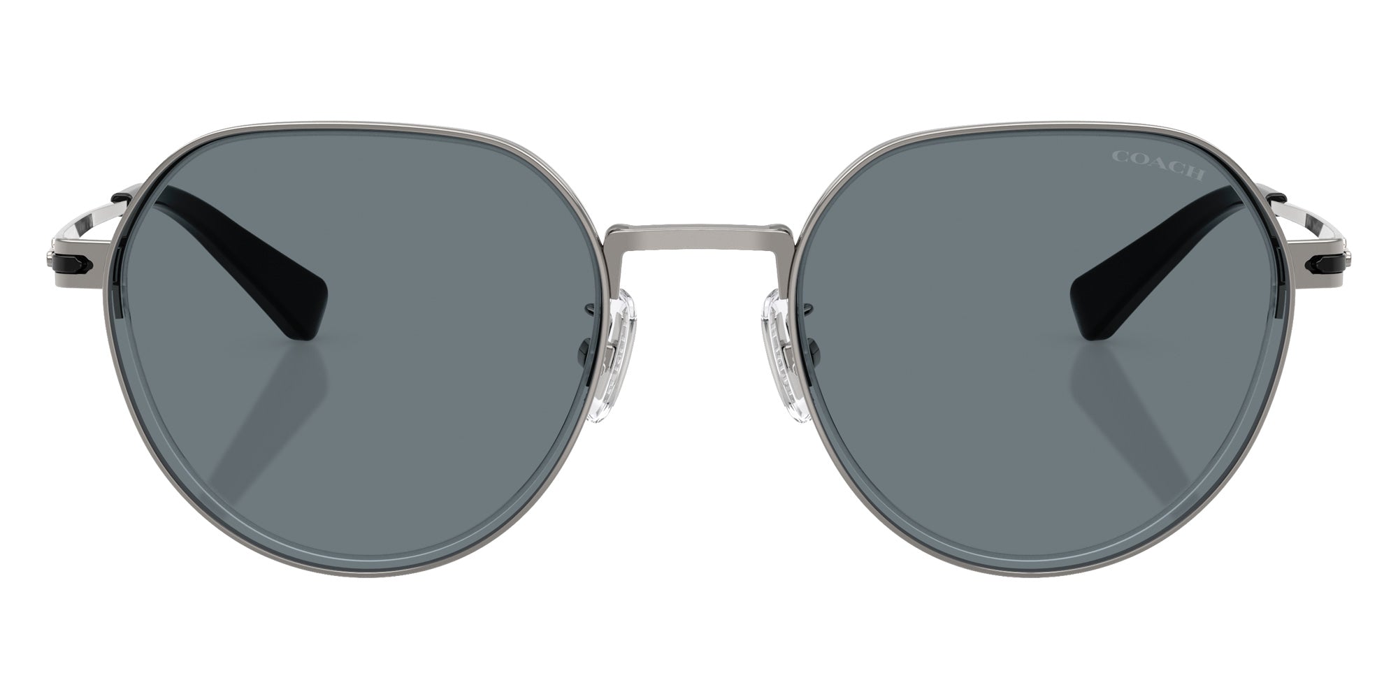 Coach HC7179 CAE81 900455 52 - Shiny Gunmetal / Gray Solid #id:hc7179900455_s:102100