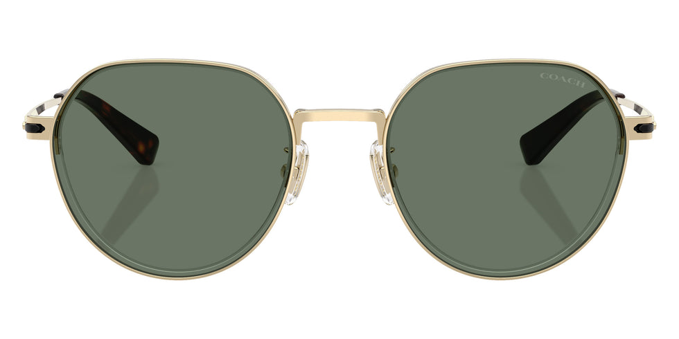 Coach HC7179 CAE81 90053H 52 - Shiny Light Gold / Green Solid #id:hc717990053h_s:104100