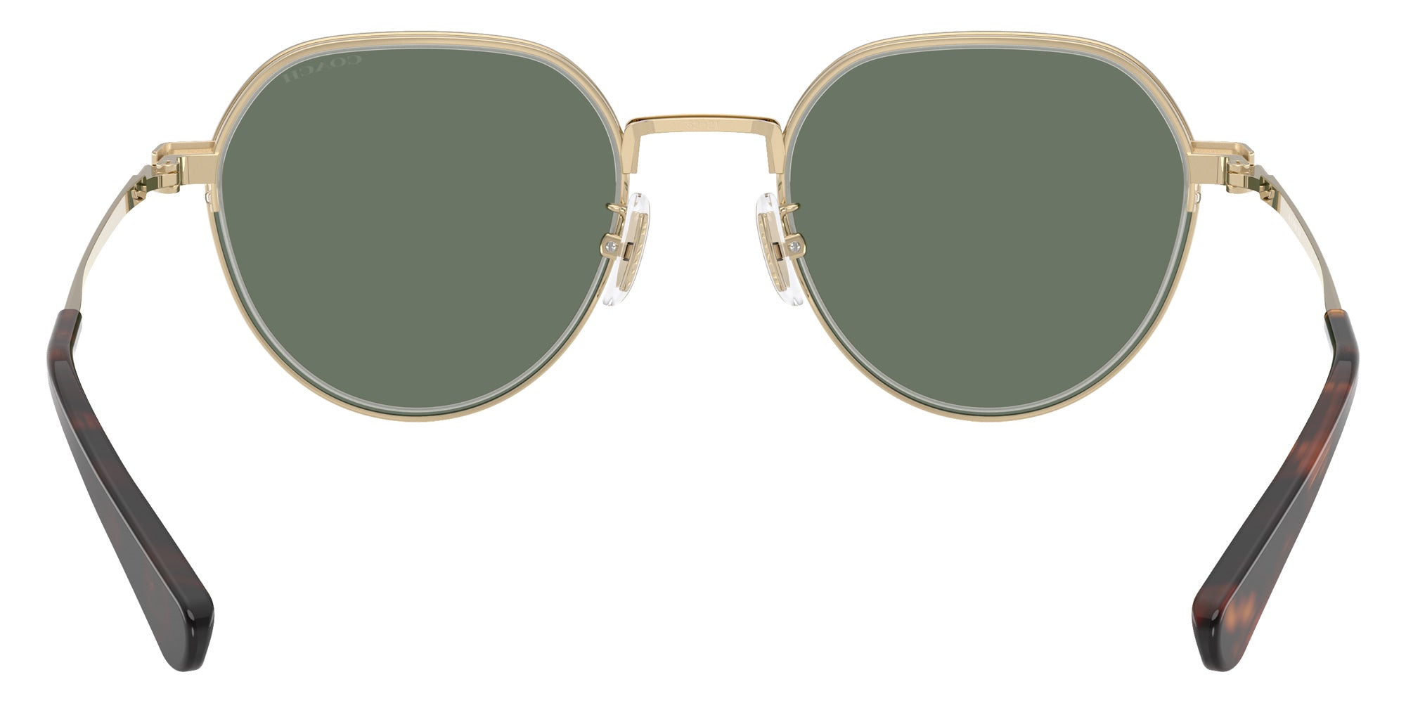 Coach HC7179 CAE81 90053H 52 - Shiny Light Gold / Green Solid #id:hc717990053h_s:104115