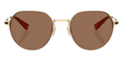 Coach HC7179 CAE81 900573 52 - Shiny Light Gold / Brown Solid #id:hc7179900573_s:106100