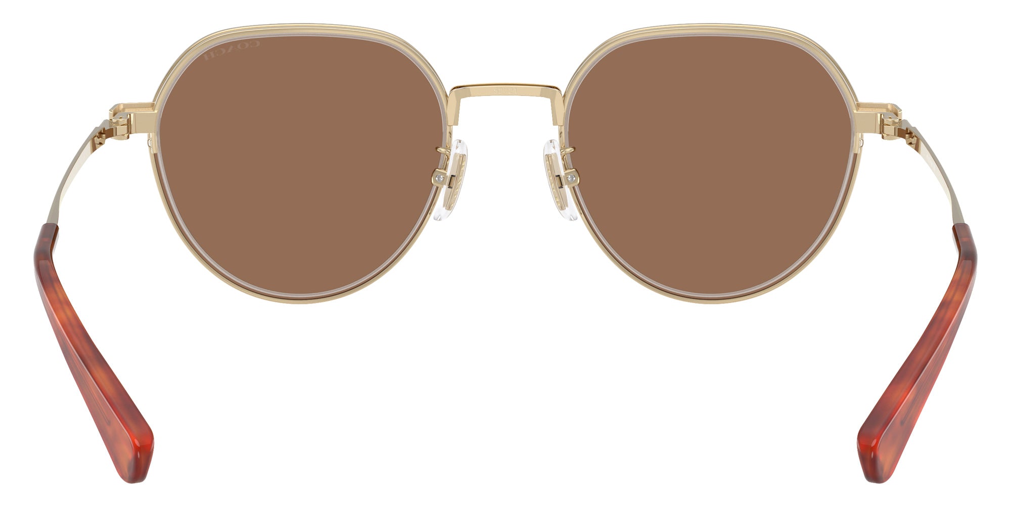 Coach HC7179 CAE81 900573 52 - Shiny Light Gold / Brown Solid #id:hc7179900573_s:106115