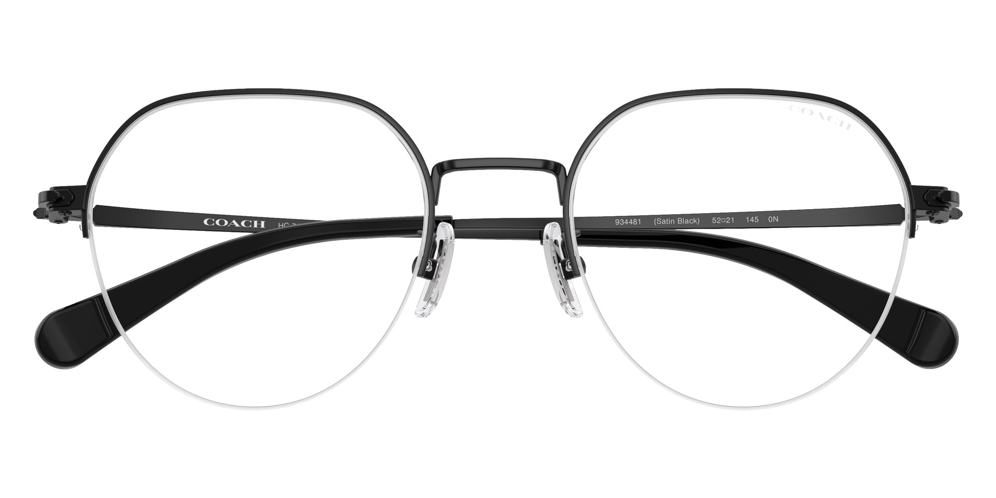 Coach HC7179 CAE81 934481 52 - Satin Black / Gray Solid Polarized #id:hc7179934481_s:110120