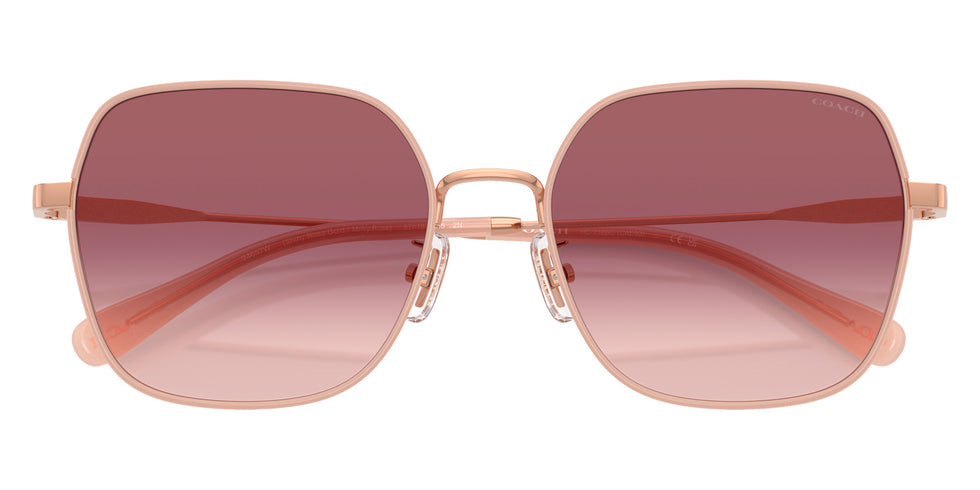 Coach HC7180D CAE93 94657W 57 - Shiny Rose Gold/Milky Rose / Violet Pink Gradient #id:hc7180d94657w_s:100120