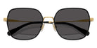 Coach HC7180D CAE93 946687 57 - Shiny Gold/Black / Gray Solid #id:hc7180d946687_s:102120