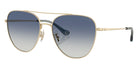 Coach HC7182 CBZ89 90054L 56 - Shiny Light Gold / Blue Gradient #id:hc718290054l_s:100105