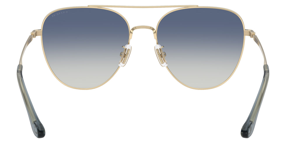 Coach HC7182 CBZ89 90054L 56 - Shiny Light Gold / Blue Gradient #id:hc718290054l_s:100115