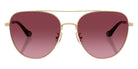 Coach HC7182 CBZ89 90058H 56 - Shiny Light Gold / Merlot Gradient #id:hc718290058h_s:104100