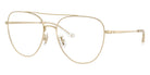 Coach HC7182 CBZ89 9005SB 56 - Shiny Light Gold / Clear Blue-Violet Light Filter #id:hc71829005sb_s:106105