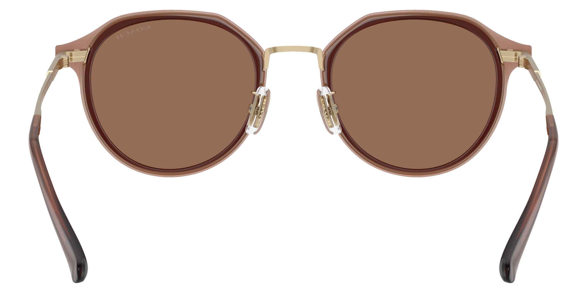 Coach HC7183 CBZ97 947473 51 - Satin Light Gold / Brown Solid #id:hc7183947473_s:104115