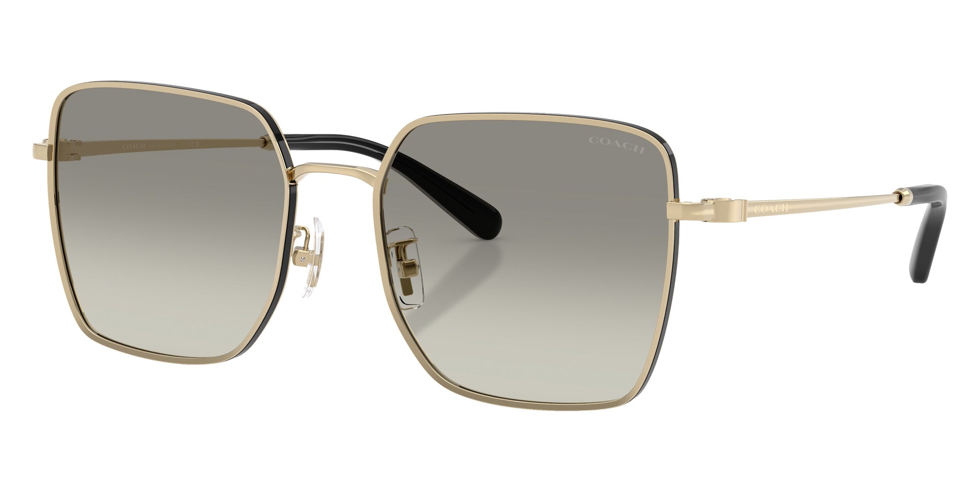 Coach HC7184D CBZ51 94643C 56 - Shiny Light Gold/Black / Gray Gradient #id:hc7184d94643c_s:102105
