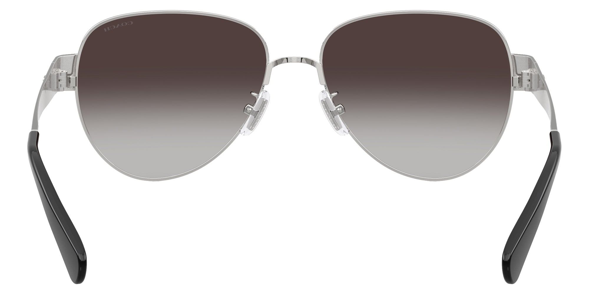 Coach HC7186 CDP37 90018G 57 - Shiny Silver #id:hc718690018g_s:100115