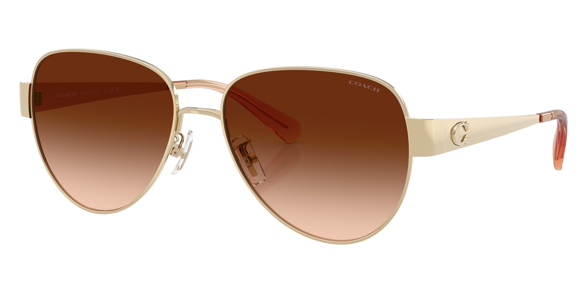 Coach HC7186 CDP37 900574 57 - Shiny Light Gold #id:hc7186900574_s:102105
