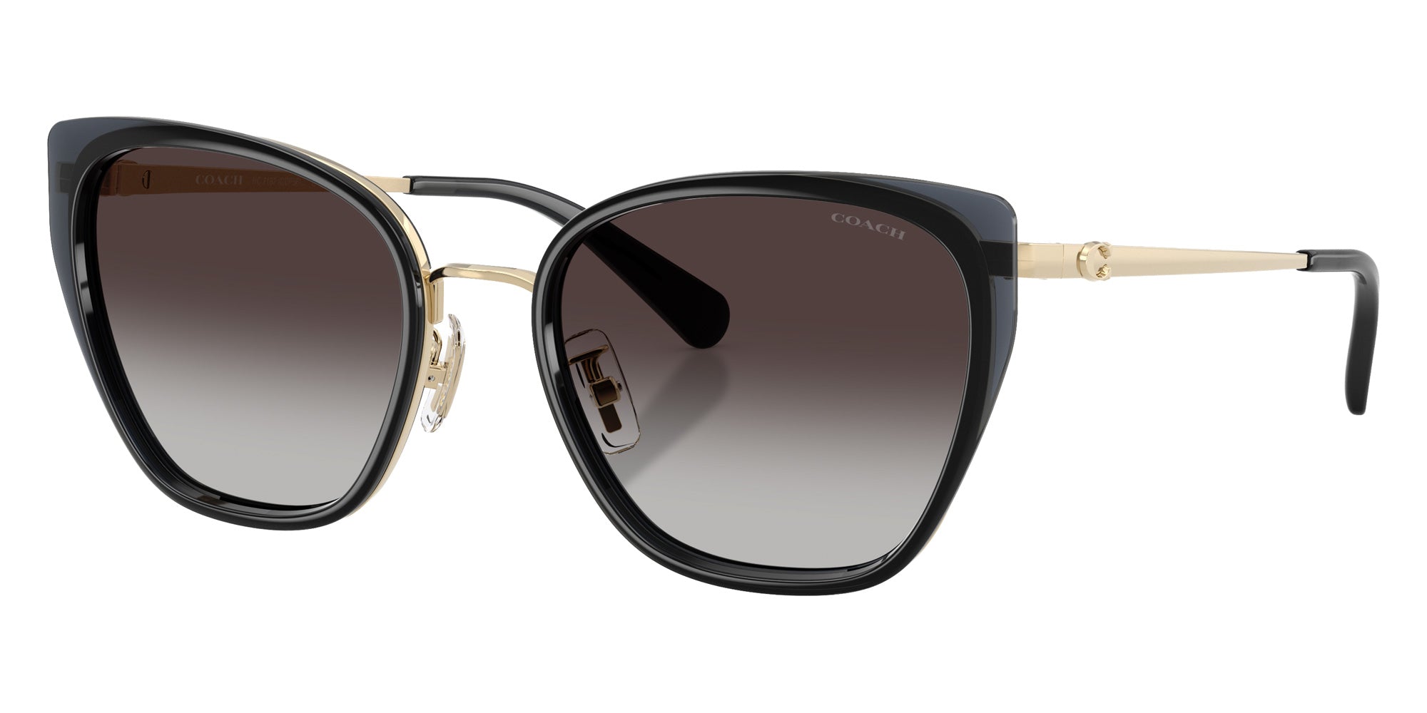 Coach HC7187 CDP56 94848G 53 - Gold/Smoke #id:hc718794848g_s:100105