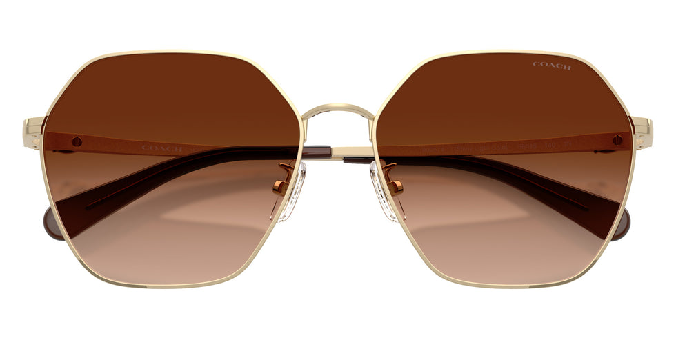 Coach HC7194 CFU05 900574 58 - Shiny Light Gold / Brown Gradient #id:hc7194900574_s:100120