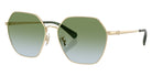 Coach HC7194 CFU05 9005I7 58 - Shiny Light Gold / Green Gradient #id:hc71949005i7_s:102105