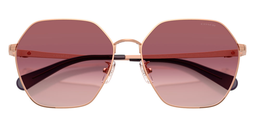 Coach HC7194 CFU05 94077W 58 - Shiny Rose Gold / Violet Gradient #id:hc719494077w_s:106120