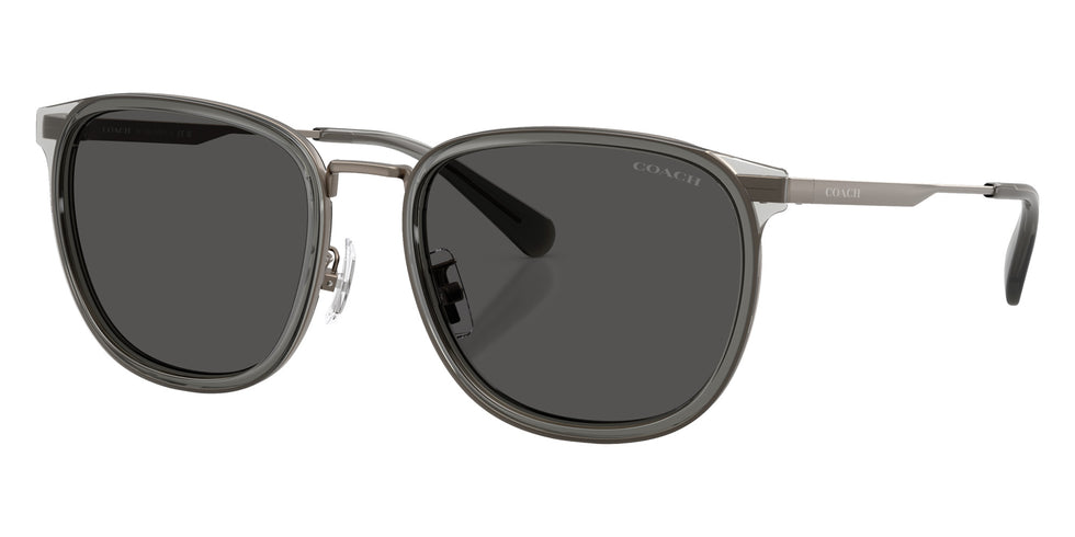 Coach HC7195 CFU13 947287 56 - Satin Gunmetal/Gray / Gray Solid #id:hc7195947287_s:100105