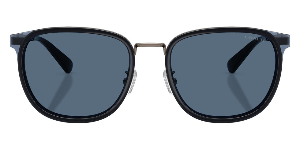 Coach HC7195 CFU13 947380 56 - Satin Gunmetal/Blue / Blue Solid #id:hc7195947380_s:102100