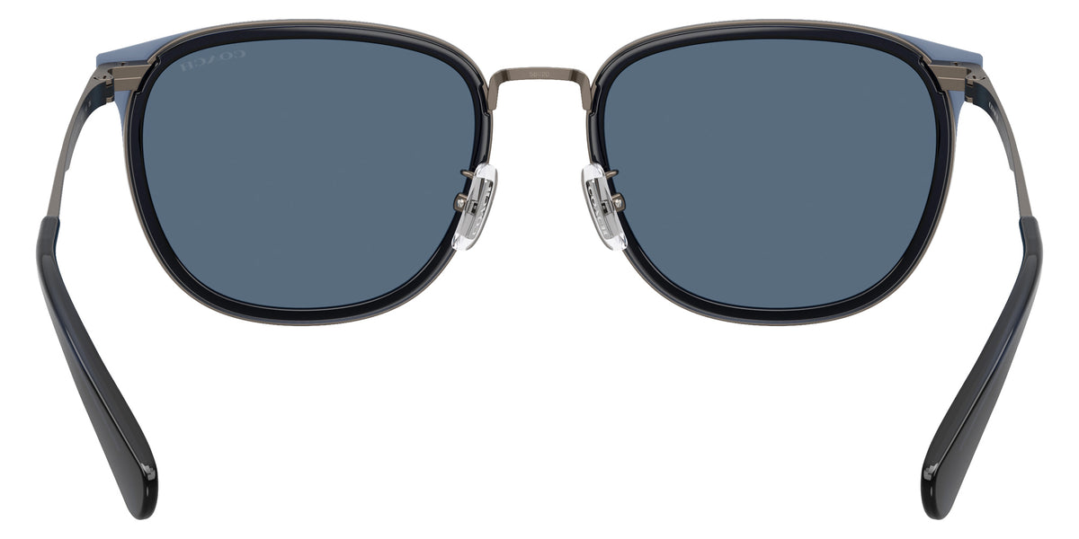 Coach HC7195 CFU13 947380 56 - Satin Gunmetal/Blue / Blue Solid #id:hc7195947380_s:102115