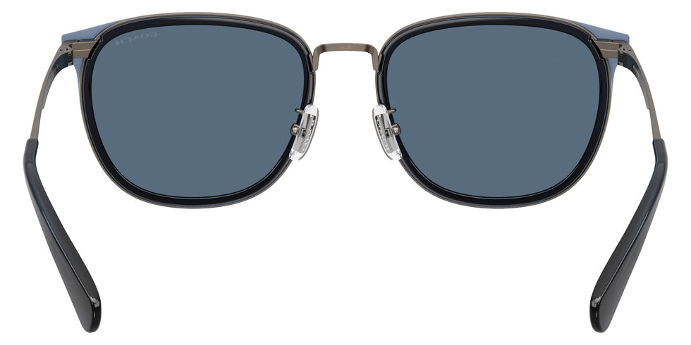 Coach HC7195 CFU13 947380 56 - Satin Gunmetal/Blue / Blue Solid #id:hc7195947380_s:102115