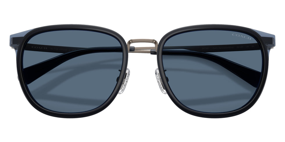 Coach HC7195 CFU13 947380 56 - Satin Gunmetal/Blue / Blue Solid #id:hc7195947380_s:102120